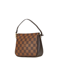 ルイ ヴィトン ダミエ トゥルース メイクアップ アクセサリーポーチ N51982 ブラウン PVC レザー レディース LOUIS VUITTON 【中古】