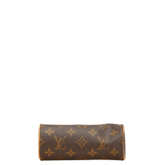 ルイ ヴィトン モノグラム パピヨン付属ポーチ ミニハンドバッグ ブラウン PVC レザー レディース LOUIS VUITTON 【中古】