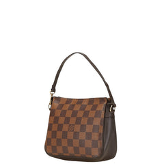 ルイ ヴィトン ダミエ トゥルース メイクアップ ショルダーバッグ N51982 ブラウン PVC レザー レディース LOUIS VUITTON 【中古】