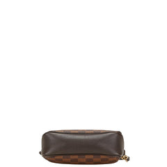 ルイ ヴィトン ダミエ トゥルース メイクアップ ショルダーバッグ N51982 ブラウン PVC レザー レディース LOUIS VUITTON 【中古】