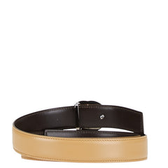 グッチ リバーシブル ベルト サイズ:75/30 74052 214351 ブラウン ブラック レザー レディース GUCCI 【中古】