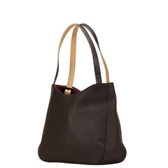 ジバンシー ハンドバッグ トートバッグ ブラウン ナイロン レザー レディース Givenchy 【中古】