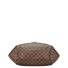 ルイ ヴィトン ダミエ システィナ GM ハンドバッグ N41540 ブラウン PVC レザー レディース LOUIS VUITTON 【中古】