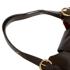 ルイ ヴィトン ダミエ システィナ GM ハンドバッグ N41540 ブラウン PVC レザー レディース LOUIS VUITTON 【中古】