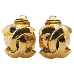 シャネル ココマーク イヤリング ゴールド メッキ レディース CHANEL 【中古】