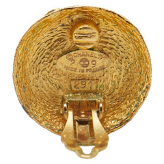 シャネル ヴィンテージ ココマーク イヤリング ゴールド メッキ フェイクパール レディース CHANEL 【中古】