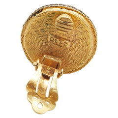 シャネル ヴィンテージ 1982 ラインストーン イヤリング ゴールド メッキ フェイクパール レディース CHANEL 【中古】