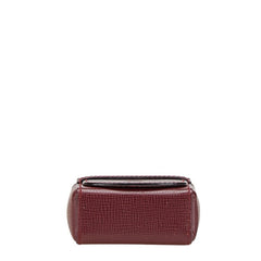 カルティエ マストライン シガレットケース ワインレッド レザー レディース CARTIER 【中古】
