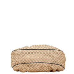 グッチ ディアマンテ ワンショルダーバッグ 232955 ベージュ ブラック キャンバス レザー レディース GUCCI 【中古】