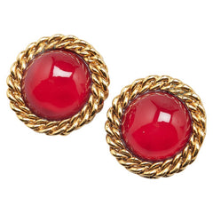 シャネル ヴィンテージ グリポア イヤリング ゴールド メッキ レディース CHANEL 【中古】