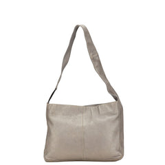 フェンディ ワンショルダーバッグ グレー レザー レディース FENDI 【中古】