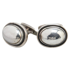 ジョージジェンセン カフス SV925 シルバー メンズ Georg Jensen 【中古】
