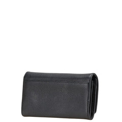 マイケルコース 長財布 ブラック レザー レディース Michael Kors 【中古】