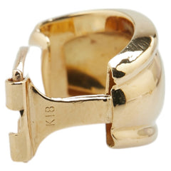 K18YG イエローゴールド イヤリング レディース 【中古】