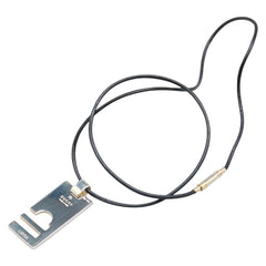 グッチ LIBRA 天秤座 てんびん座 ネックレス シルバー ブラック SV925 シルバー レザー レディース GUCCI 【中古】