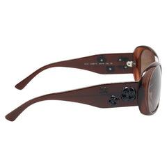 シャネル カメリア ココマーク サングラス 5113 ブラウン プラスチック レディース CHANEL 【中古】