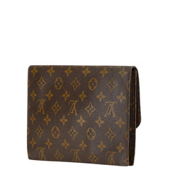 ルイ ヴィトン モノグラム ポシェットラバ 20 セカンドバッグ ポーチ M51935 ブラウン PVC レザー レディース LOUIS VUITTON 【中古】