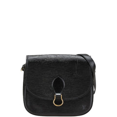 ルイ ヴィトン エピ サンクルー 斜め掛け ショルダーバッグ M52192 ノワール ブラック レザー レディース LOUIS VUITTON 【中古】
