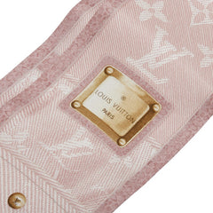 ルイ ヴィトン モノグラム バンドー ニューデニム スカーフ M72339 ローズクレール ピンク シルク シルク レディース LOUIS VUITTON 【中古】