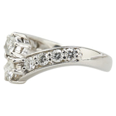Pt900 プラチナ ダイヤ1.00ct リング 指輪 レディース 12号 【中古】
