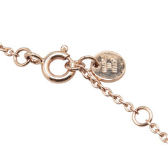 フェンディ エフ イズ フェンディ ラインストーン ブレスレット ピンクゴールド メッキ レディース FENDI 【中古】