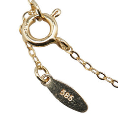 K14YG イエローゴールド グリーンガーネット ブレスレット レディース 【中古】