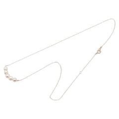 K10PG ピンクゴールド アコヤパール5~5.5mm ペンダントネックレス レディース 【中古】