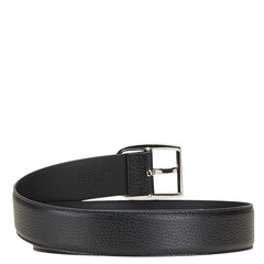 グッチ ベルト サイズ:85/34 449716 ブラック レザー メンズ GUCCI 【中古】