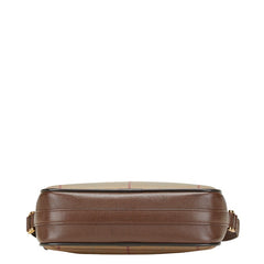 バーバリー チェック ショルダーバッグ カーキ ブラウン キャンバス レザー レディース BURBERRY 【中古】