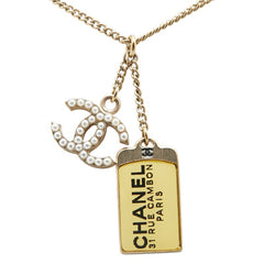 シャネル ヴィンテージ ココマーク ネックレス ゴールド メッキ レディース CHANEL 【中古】