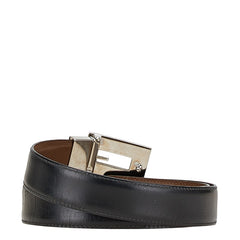 グッチ Gバックル リバーシブル ベルト ブラック ブラウン レザー メンズ GUCCI 【中古】