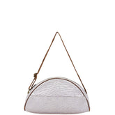 グッチ GGキャンバス ショルダーバッグ ポーチ 90781 パープル ブラウン キャンバス レディース GUCCI 【中古】