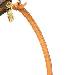 ルイ ヴィトン モノグラム ポシェット アクセソワール ショルダーバッグ M51980 ブラウン PVC レザー レディース LOUIS VUITTON 【中古】