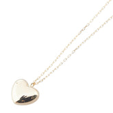 K18YG イエローゴールド ハート ネックレス レディース 【中古】
