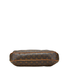 ルイ ヴィトン モノグラム テムズGM ワンショルダーバッグ ハンドバッグ M56383 ブラウン PVC レザー レディース LOUIS VUITTON 【中古】