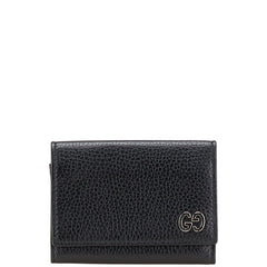 グッチ ドリアン 名刺入れ カードケース 473923 ブラック レザー メンズ GUCCI 中古