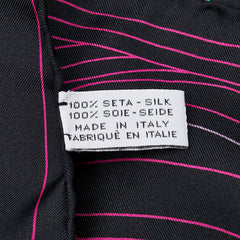 ルイ ヴィトン スカーフ ブラック マルチカラー シルク レディース LOUIS VUITTON 【中古】