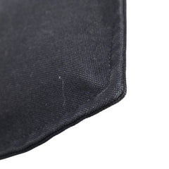 エルメス ヨッティングGM ポーチ ブラック コットン レディース HERMES 【中古】