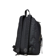 マークジェイコブス ザ バイカー ラージ リュック バックパック ブラック ナイロン レザー レディース MARC JACOBS 【中古】