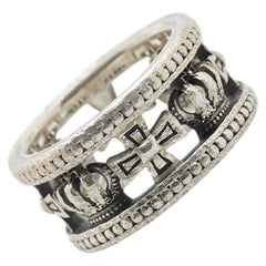 ジャスティンデイビス MEDIEVAL WEDDING BAND リング 指輪 SV925 シルバー レディース Justin Davis 【中古】