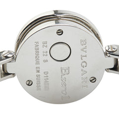 ブルガリ ビーゼロワン バングルウォッチ BZ22S クオーツ シルバー文字盤 ステンレススチール レディース BVLGARI 【中古】