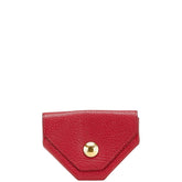 エルメス ルヴァンキャトル コインケース レッド系 シェーブル レディース HERMES 中古