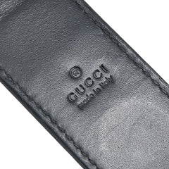 グッチ グッチシマ マネークリップ ブラック レザー メンズ GUCCI 【中古】