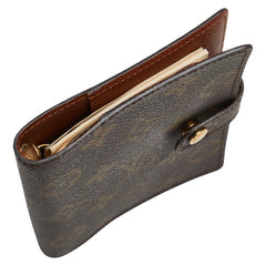 ルイ ヴィトン モノグラム アジェンダPM 手帳カバー R20005 ブラウン PVC レザー レディース LOUIS VUITTON 【中古】