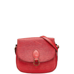 ルイ ヴィトン エピ サンクルー 斜め掛け ショルダーバッグ M52197 カスティリアンレッド レザー レディース LOUIS VUITTON 【中古】