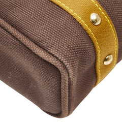 ルイ ヴィトン アンティグア カバMM トートバッグ M40086 ブラウン キャンバス レザー レディース LOUIS VUITTON 【中古】