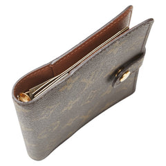 ルイ ヴィトン モノグラム アジェンダPM 手帳カバー R20005 ブラウン PVC レザー レディース LOUIS VUITTON 【中古】