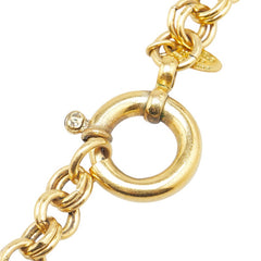 シャネル ヴィンテージ ココマーク ネックレス ゴールド メッキ レディース CHANEL 【中古】
