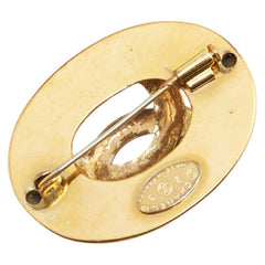 シャネル ヴィンテージ ココマーク ブローチ ゴールド メッキ レディース CHANEL 【中古】