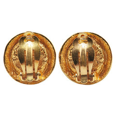 シャネル ヴィンテージ イヤリング ゴールド メッキ フェイクパール レディース CHANEL 【中古】